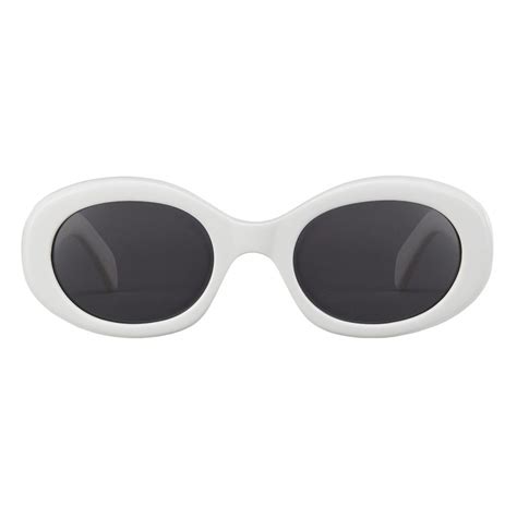 celine sunglasses triomphe white|celine canada online.